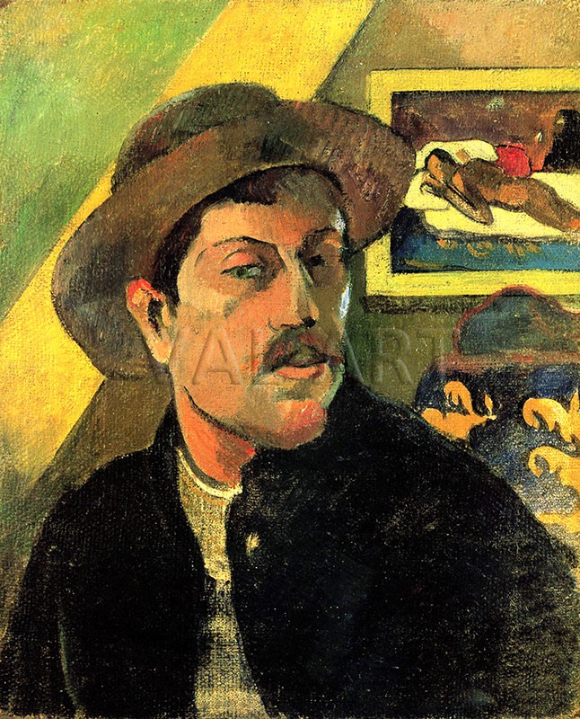 Репродукции на картини: Автопортрет (1893) – Пол Гоген