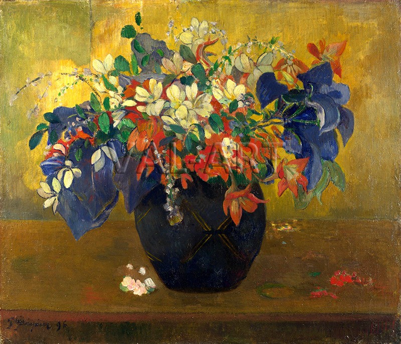 Репродукции на картини: Ваза с цветя (1896) – Пол Гоген