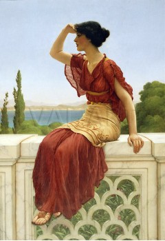 Репродукции на картини: Сигналът (1889) – Джон Уилям Годуард