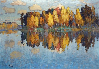 РЕПРОДУКЦИИ НА КАРТИНИ Есенен ден (1910)