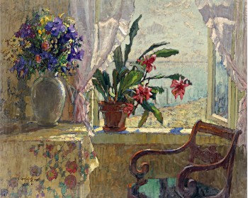 РЕПРОДУКЦИИ НА КАРТИНИ Отвореният прозорец (1931)