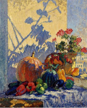 РЕПРОДУКЦИИ НА КАРТИНИ Натюрморт Капри (1930)