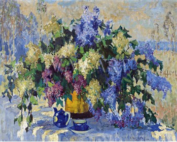 РЕПРОДУКЦИИ НА КАРТИНИ Люляци (1934)