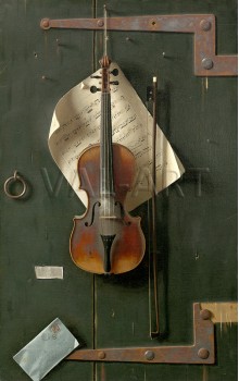 РЕПРОДУКЦИИ НА КАРТИНИ Старата цигулка (1886)