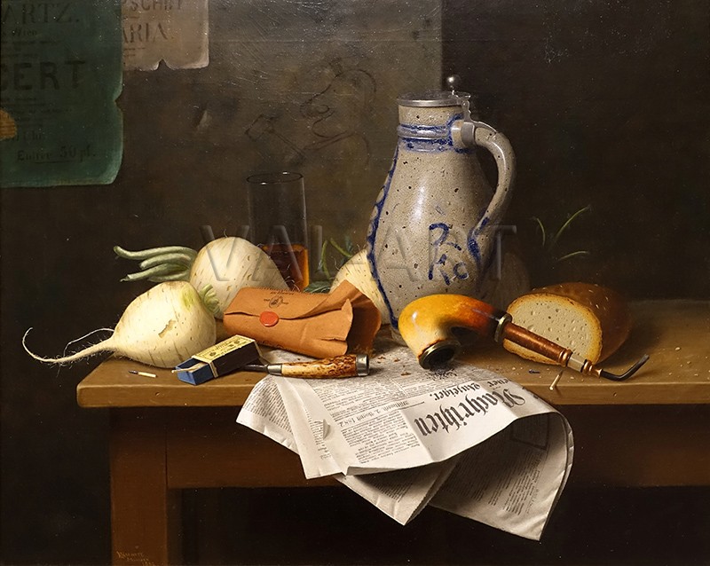 РЕПРОДУКЦИИ НА КАРТИНИ Мюнхенски натюрморт (1882)