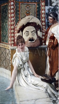 РЕПРОДУКЦИИ НА КАРТИНИ Единственият свидетел (1898)
