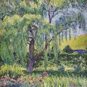 РЕПРОДУКЦИИ НА КАРТИНИ Живерни Върба и рози (1920)