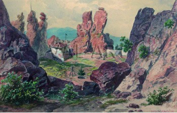 РЕПРОДУКЦИИ НА КАРТИНИ Белоградчишка крепост (1874)