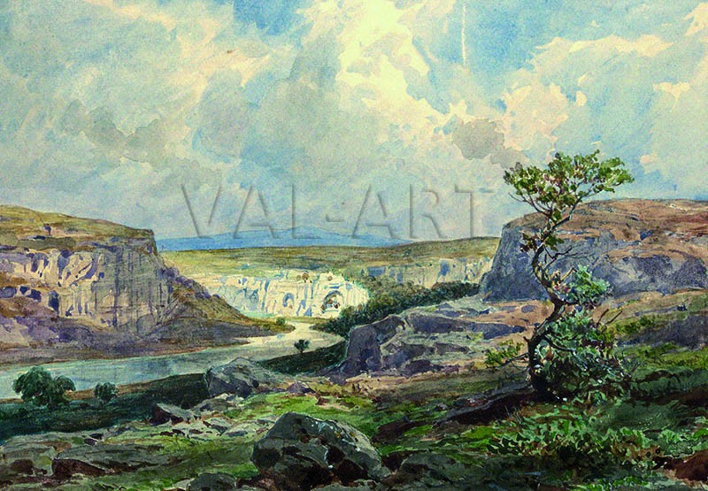 РЕПРОДУКЦИИ НА КАРТИНИ Искърско дефиле в Карлуково (1873)