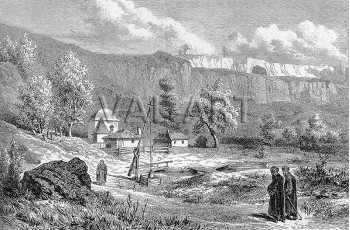 РЕПРОДУКЦИИ НА КАРТИНИ Демир баба теке (1869)