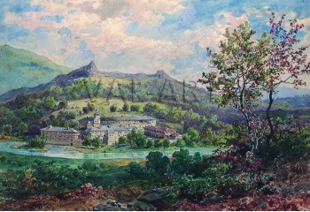 РЕПРОДУКЦИИ НА КАРТИНИ Троянски манастир (1880)