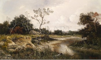 РЕПРОДУКЦИИ НА КАРТИНИ Речен пейзаж (1904)