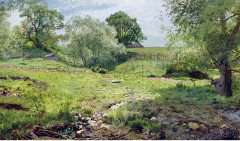 РЕПРОДУКЦИИ НА КАРТИНИ Летен пейзаж (1895)