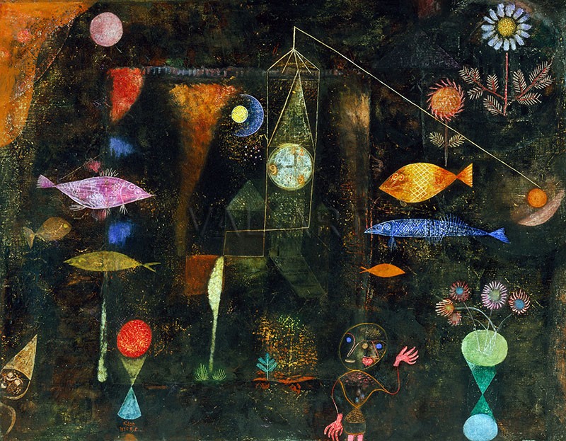 РЕПРОДУКЦИИ НА КАРТИНИ Рибна магия (1925)