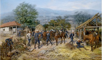 РЕПРОДУКЦИИ НА КАРТИНИ Утро в село Брестовица (1881)