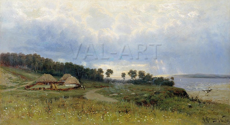 РЕПРОДУКЦИИ НА КАРТИНИ Преди дъжд (1880)