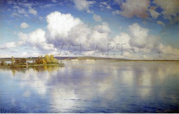 РЕПРОДУКЦИИ НА КАРТИНИ Езеро (1896)