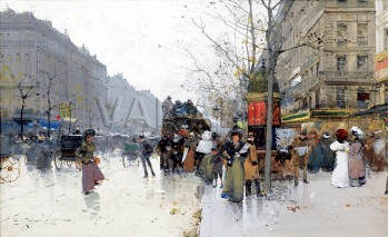 РЕПРОДУКЦИИ НА КАРТИНИ Гранд Булевардс (1902)