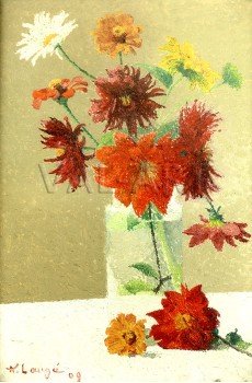 РЕПРОДУКЦИИ НА КАРТИНИ Натюрморт с цветя (1909)