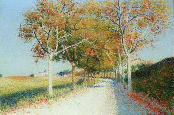 РЕПРОДУКЦИИ НА КАРТИНИ Пътят до Кайо (1910)