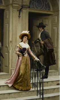 РЕПРОДУКЦИИ НА КАРТИНИ Моята врата е съседна (1894)