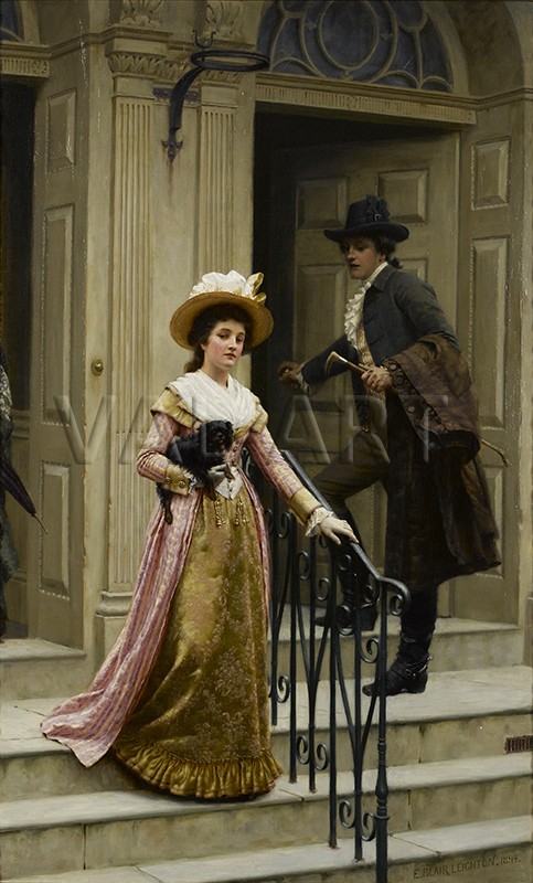 РЕПРОДУКЦИИ НА КАРТИНИ Моята врата е съседна (1894)