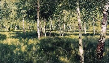 РЕПРОДУКЦИИ НА КАРТИНИ Брезова гора (1889)