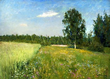 РЕПРОДУКЦИИ НА КАРТИНИ Юнски ден (1890)