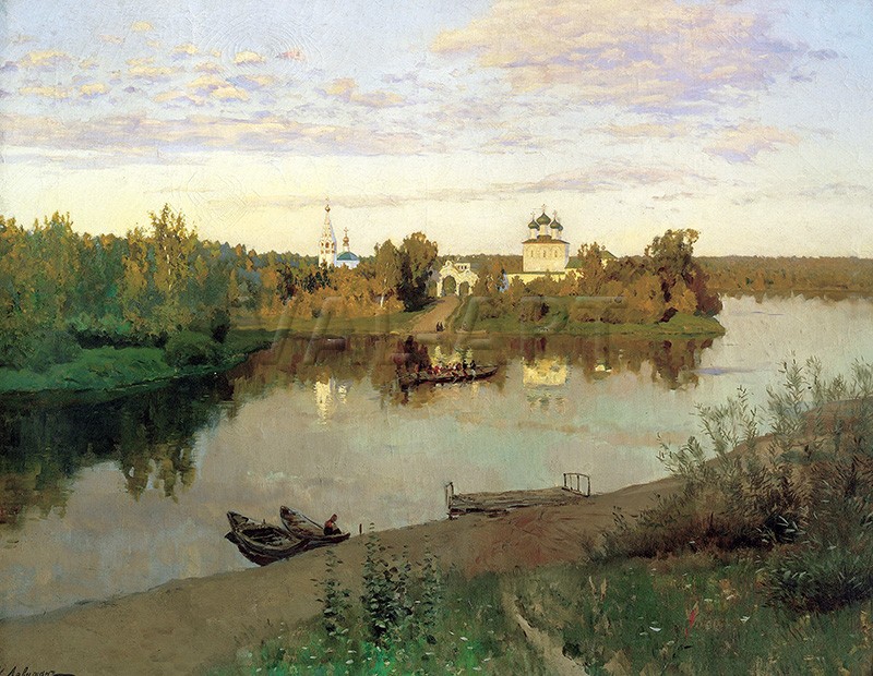 РЕПРОДУКЦИИ НА КАРТИНИ Вечерен звън (1892)
