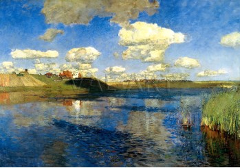 РЕПРОДУКЦИИ НА КАРТИНИ Езеро. Русия (1900)
