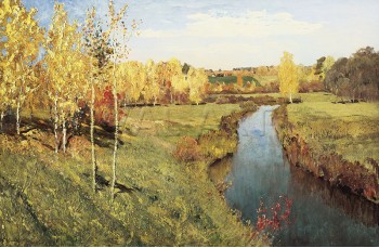 РЕПРОДУКЦИИ НА КАРТИНИ Златна есен (1895)