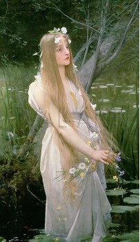 РЕПРОДУКЦИИ НА КАРТИНИ Офелия (1878)