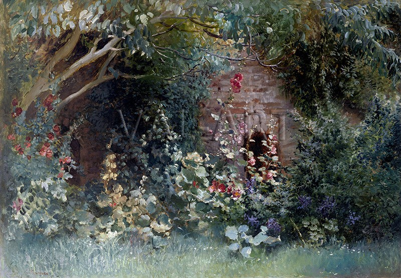 РЕПРОДУКЦИИ НА КАРТИНИ Цъфнала градина (1901)