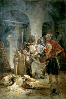 РЕПРОДУКЦИИ НА КАРТИНИ Българските мъченици (1877)