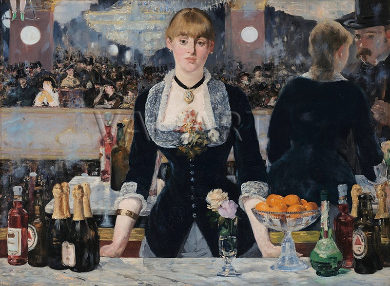 РЕПРОДУКЦИИ НА КАРТИНИ Бар във Фоли-Бержер Шарон (1882)