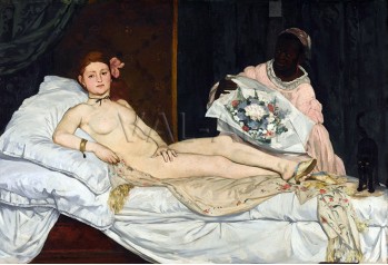 РЕПРОДУКЦИИ НА КАРТИНИ Олимпия (1863)