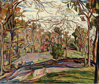 РЕПРОДУКЦИИ НА КАРТИНИ Лирически пейзаж (1923)