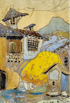 РЕПРОДУКЦИИ НА КАРТИНИ Пейзаж  (1919)