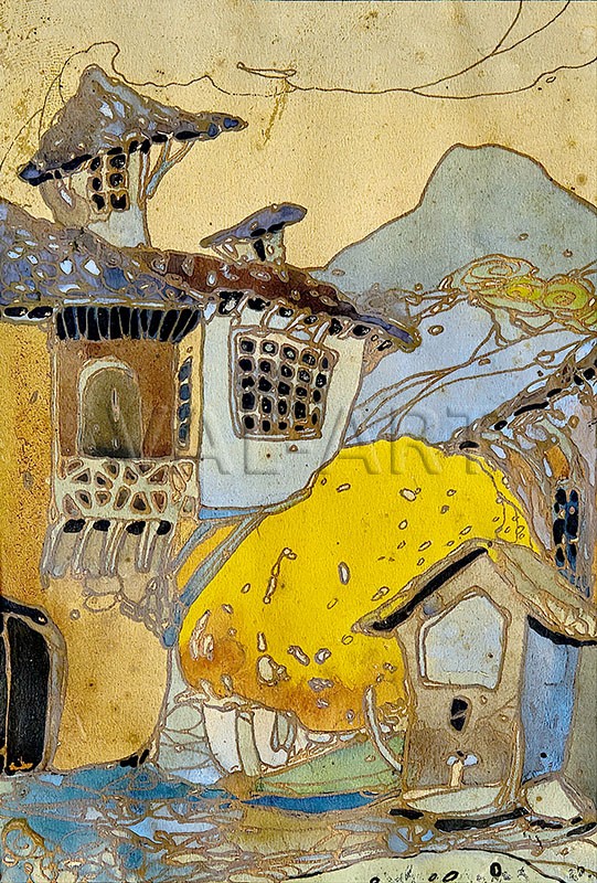 РЕПРОДУКЦИИ НА КАРТИНИ Пейзаж  (1919)
