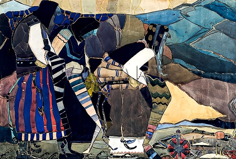 РЕПРОДУКЦИИ НА КАРТИНИ Задушница  (1923)