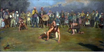 РЕПРОДУКЦИИ НА КАРТИНИ Мазни борби (1922)