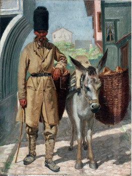 РЕПРОДУКЦИИ НА КАРТИНИ Продавач на хляб (1888)