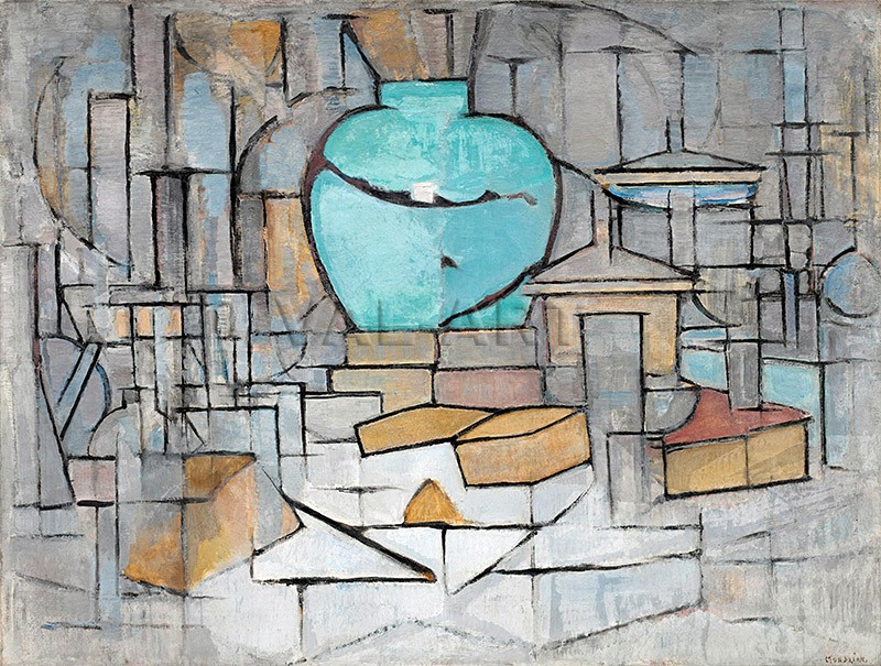 Натюрморт с джинджифил II (1911-1912) РЕПРОДУКЦИИ НА КАРТИНИ