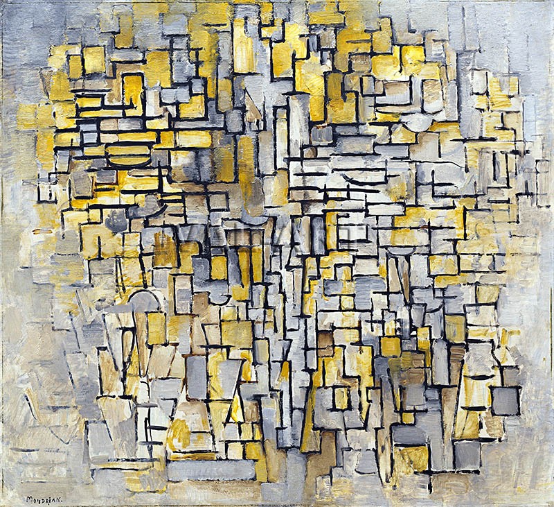 Таблица № 2 Композиция № 2 (1921) РЕПРОДУКЦИИ НА КАРТИНИ