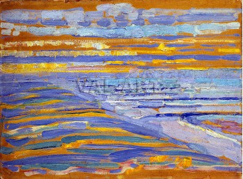 Изглед от дюните с плажа Пиърс (1910) РЕПРОДУКЦИИ НА КАРТИНИ