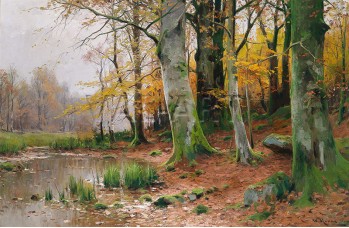 РЕПРОДУКЦИИ НА КАРТИНИ Есенен пейзаж (1905)