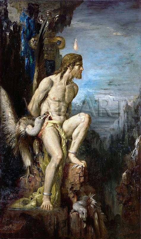РЕПРОДУКЦИИ НА КАРТИНИ Прометей (1868)