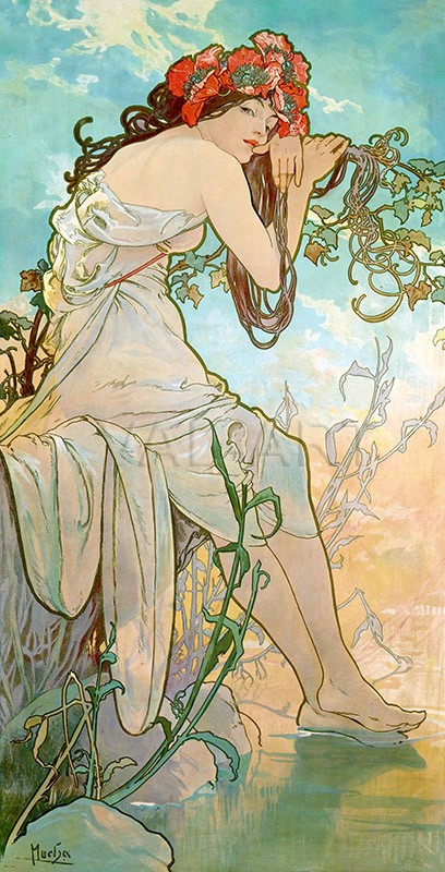 РЕПРОДУКЦИИ НА КАРТИНИ Есен (1896)