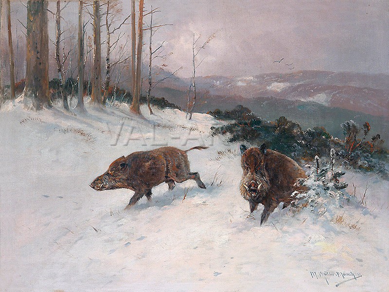 Глигани в планината (1879) РЕПРОДУКЦИИ НА КАРТИНИ