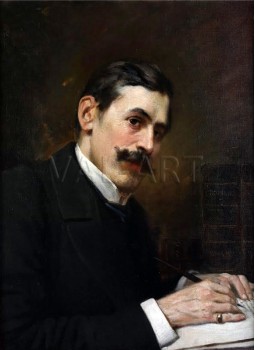 РЕПРОДУКЦИИ НА КАРТИНИ Портрет на проф. Иван Шишманов (1901)